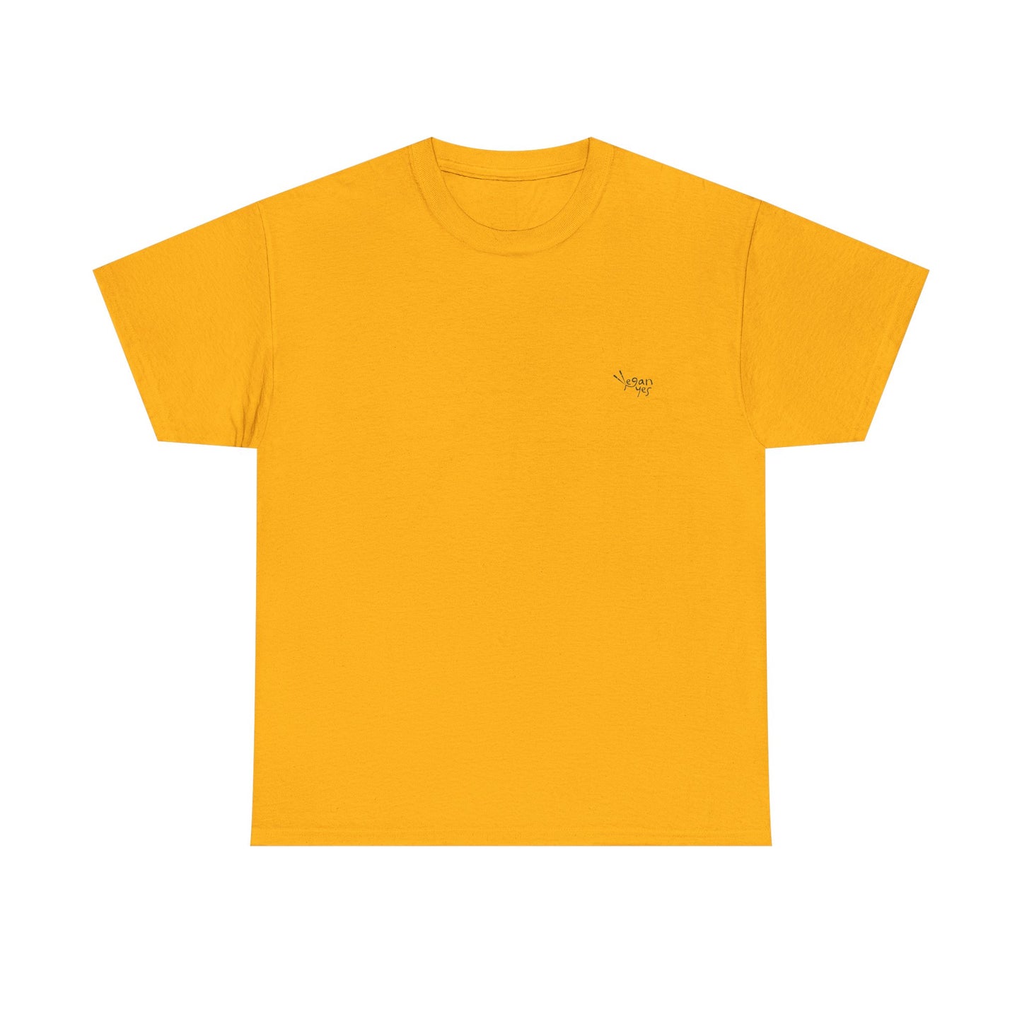 Vegan Yes Signature Tee - Black Logo