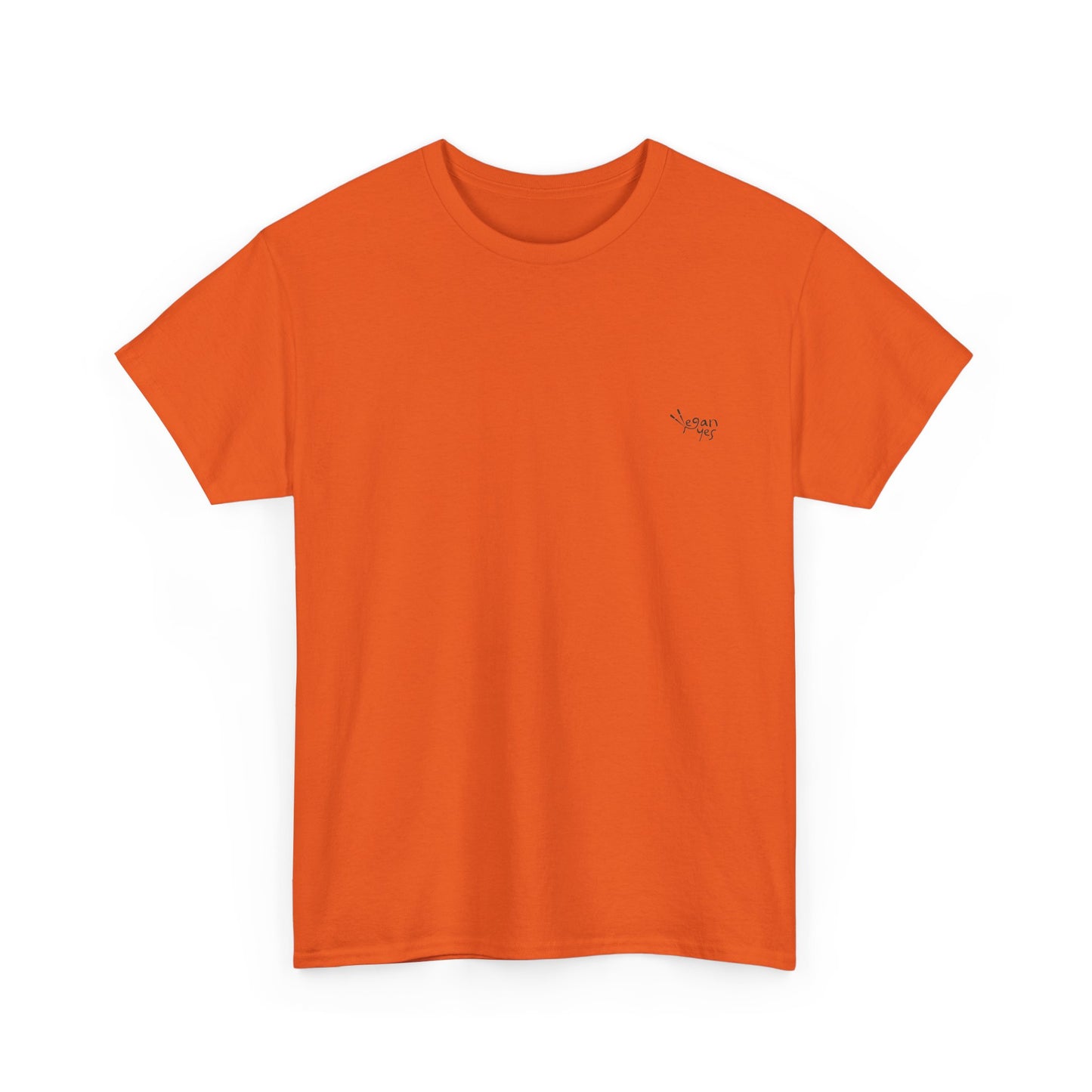 Vegan Yes Signature Tee - Black Logo