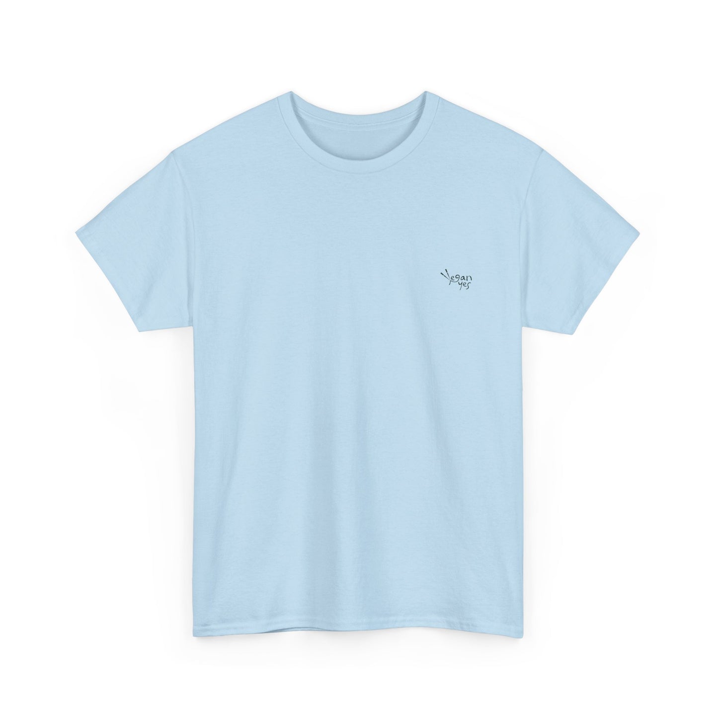 Vegan Yes Signature Tee - Black Logo