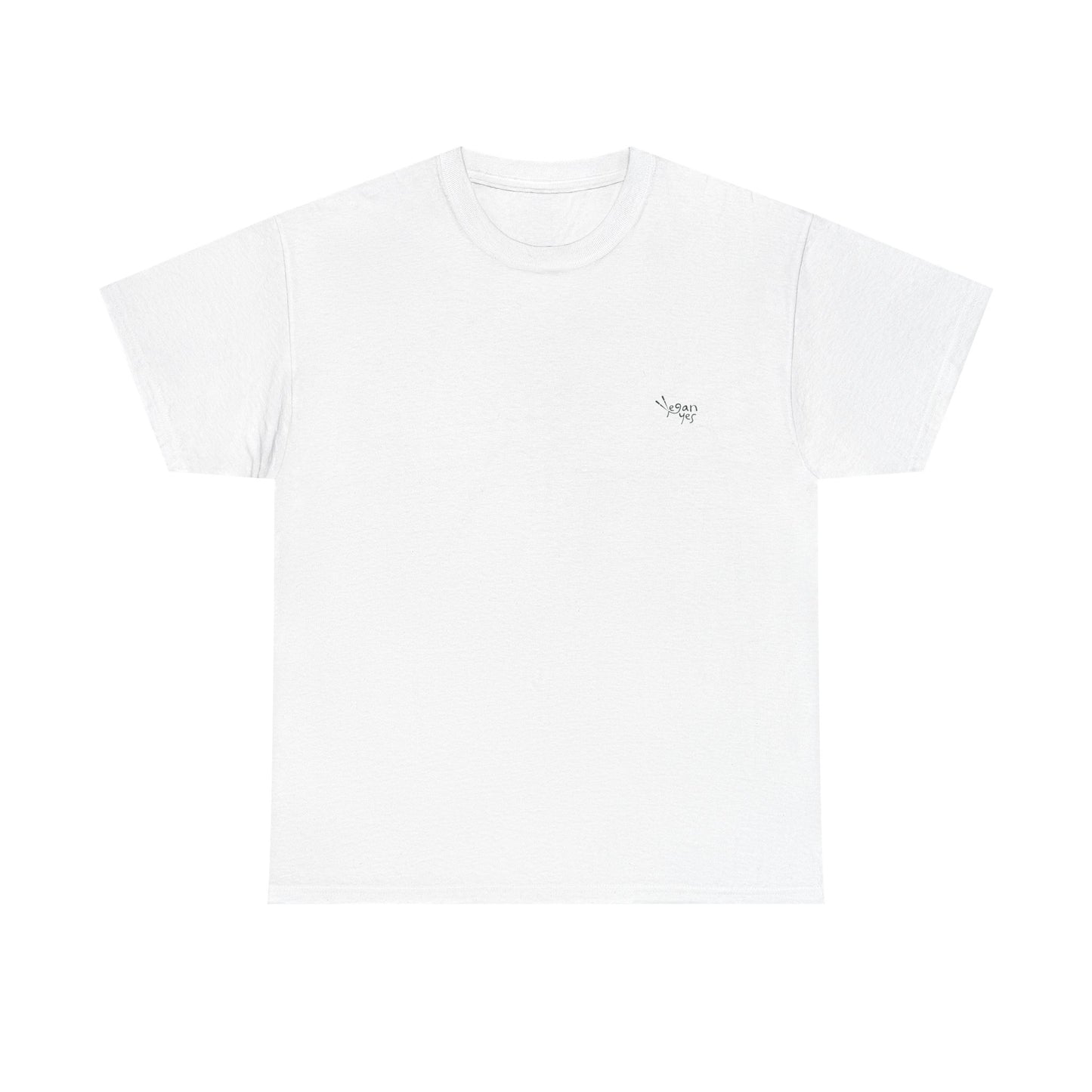 Vegan Yes Signature Tee - Black Logo