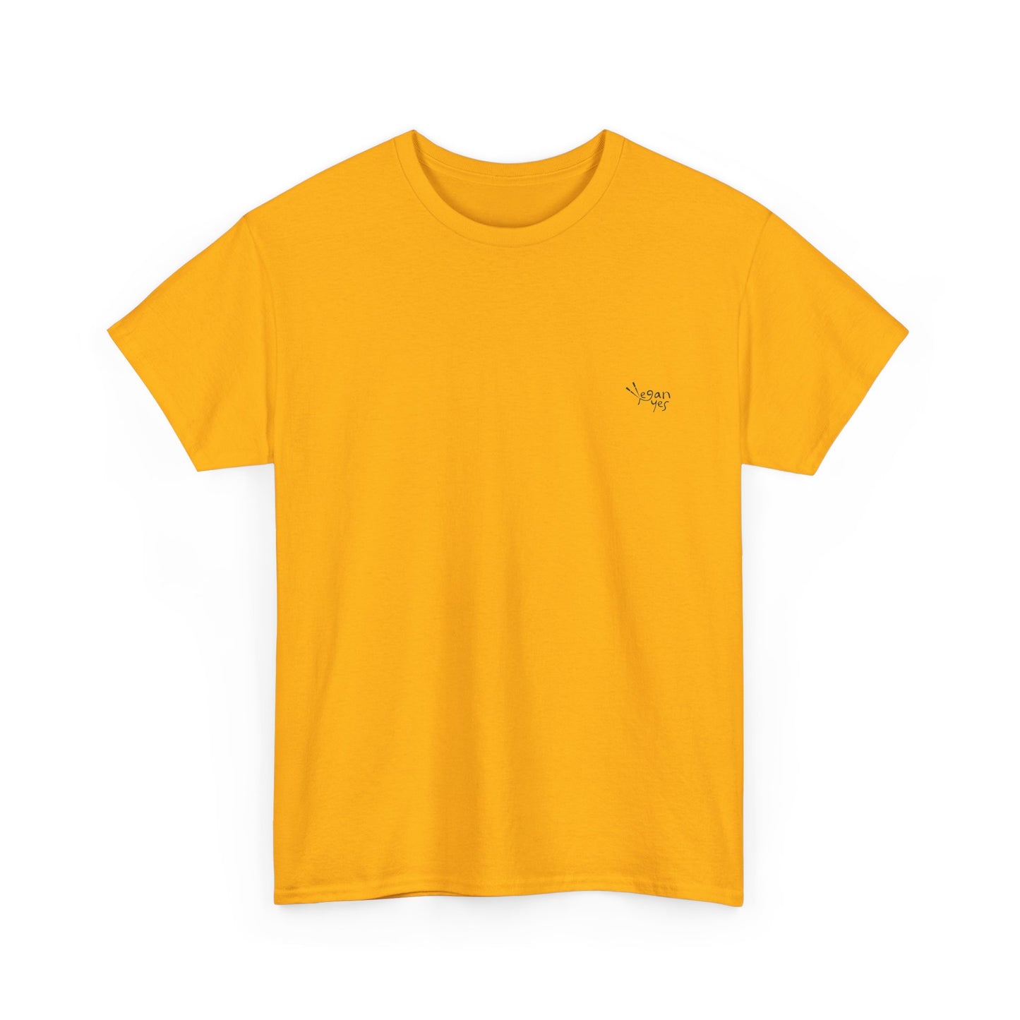Vegan Yes Signature Tee - Black Logo