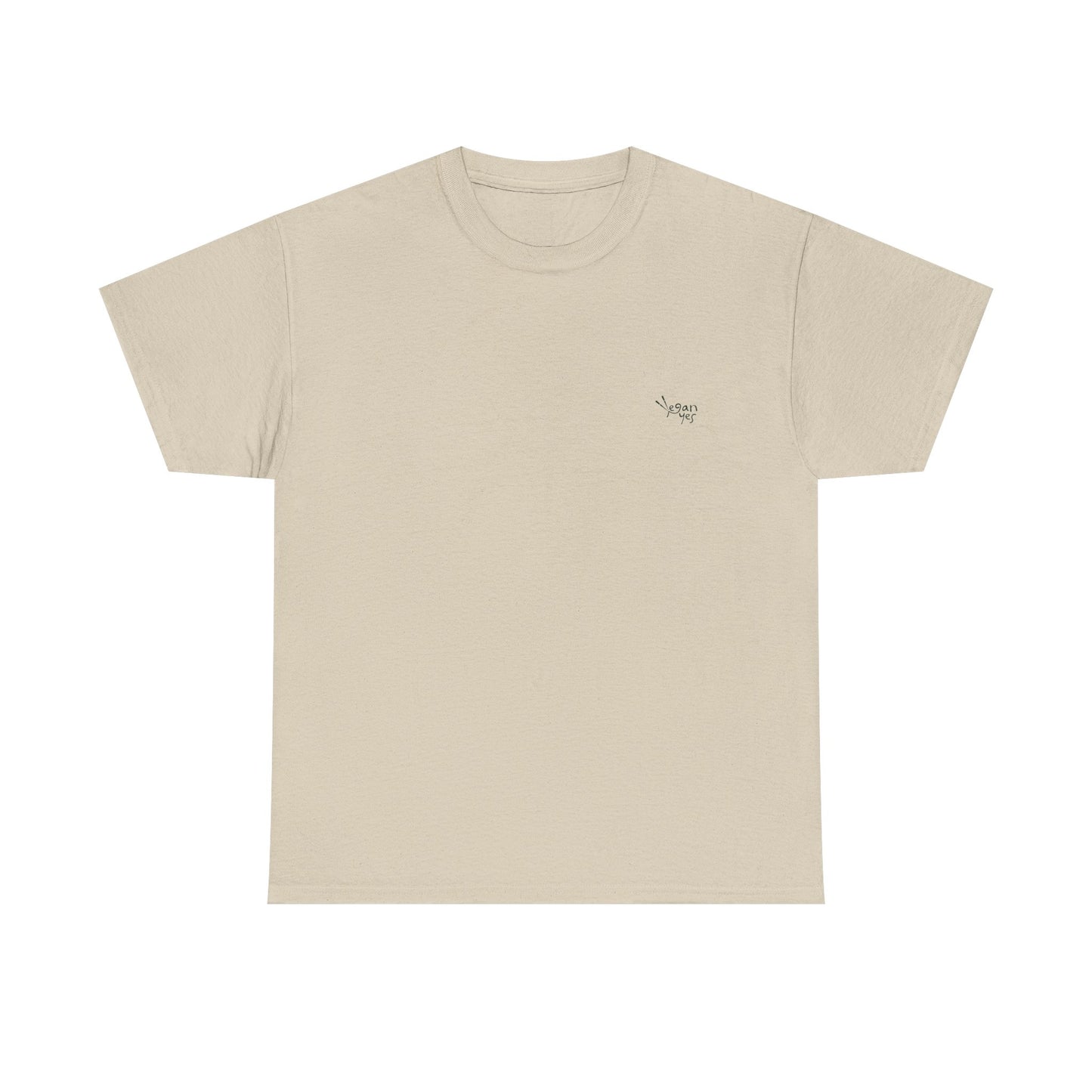 Vegan Yes Signature Tee - Black Logo