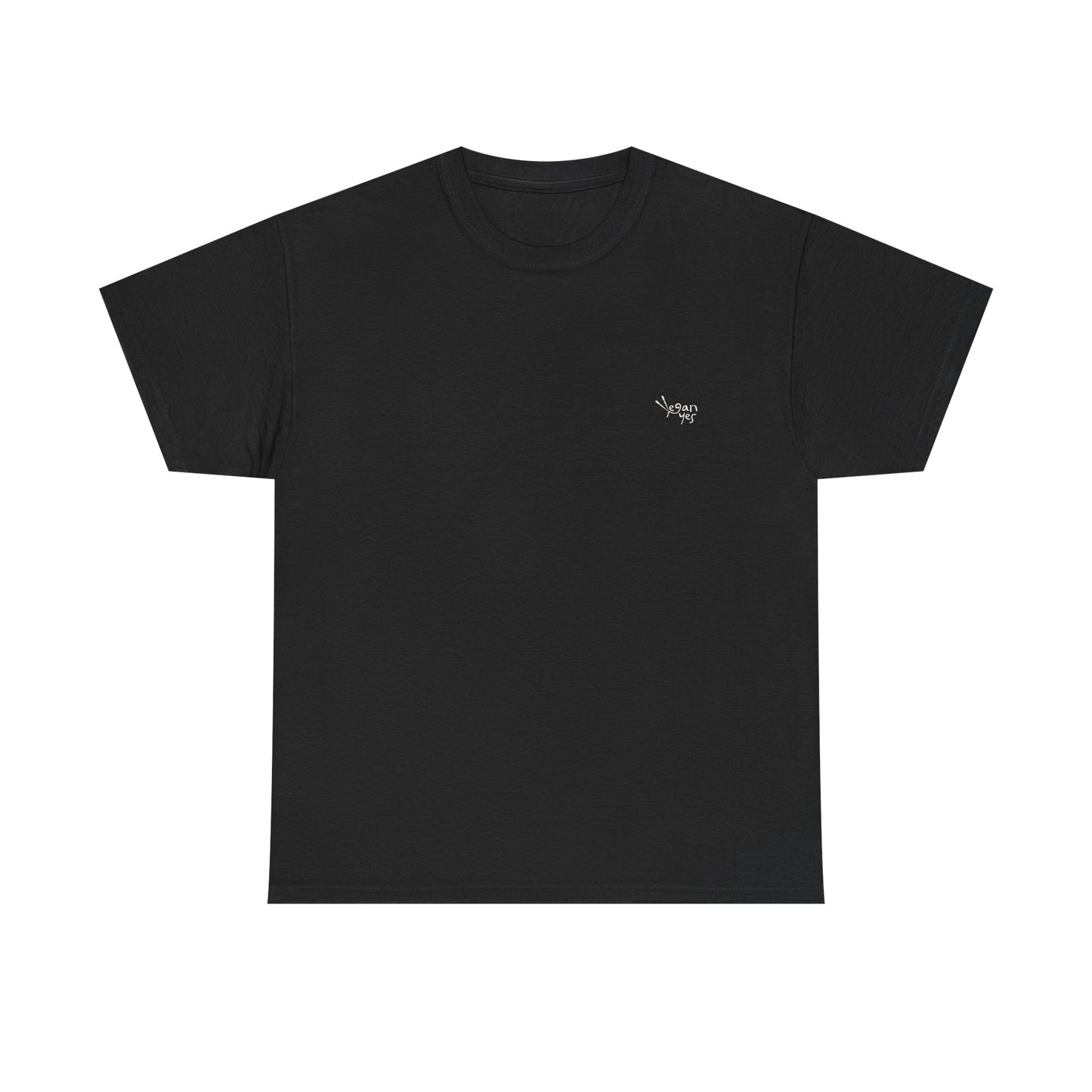 Vegan Yes Signature Tee - Black