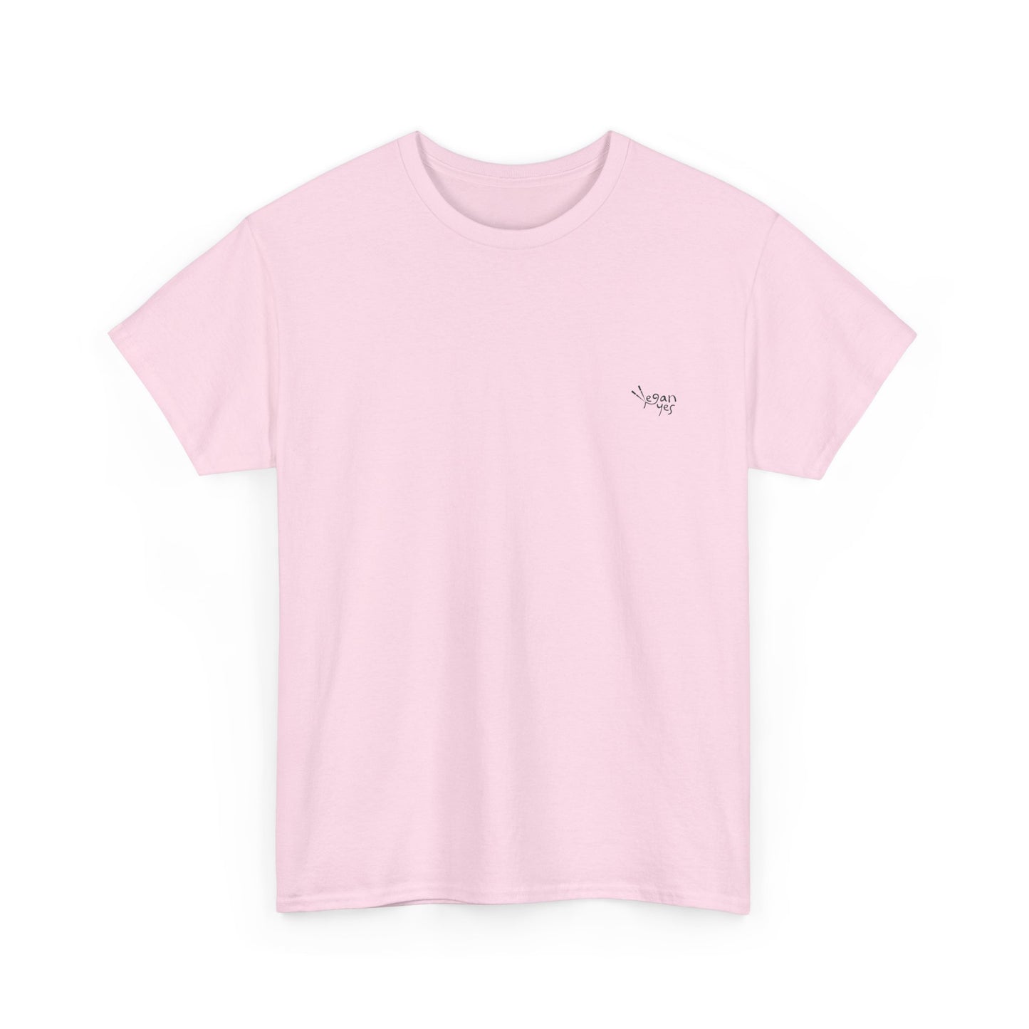 Vegan Yes Signature Tee - Black Logo