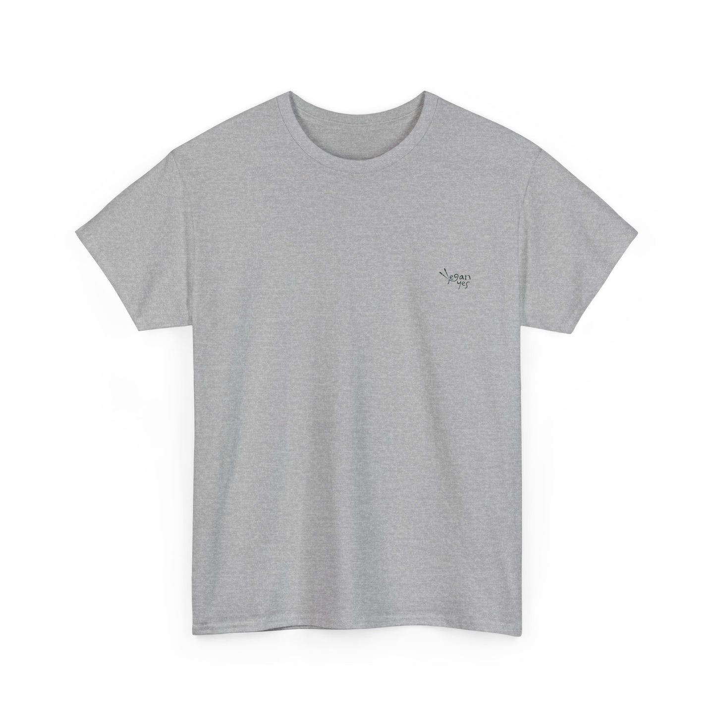 Vegan Yes Signature Tee - Black Logo